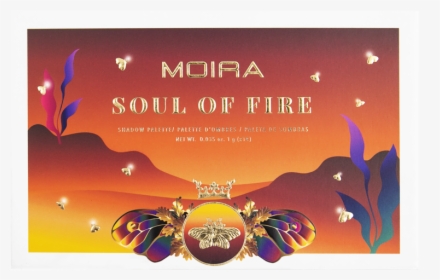 Soul Of Fire Palette   Data Mfp Src //cdn - Moira Cosmetics Soul Of Fire, HD Png Download, Transparent PNG